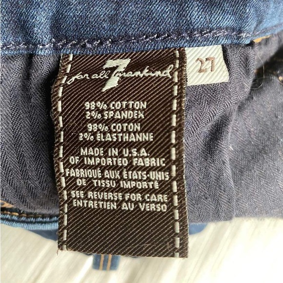 7 for all manning Skinny Jeans - Picture 1 of 3